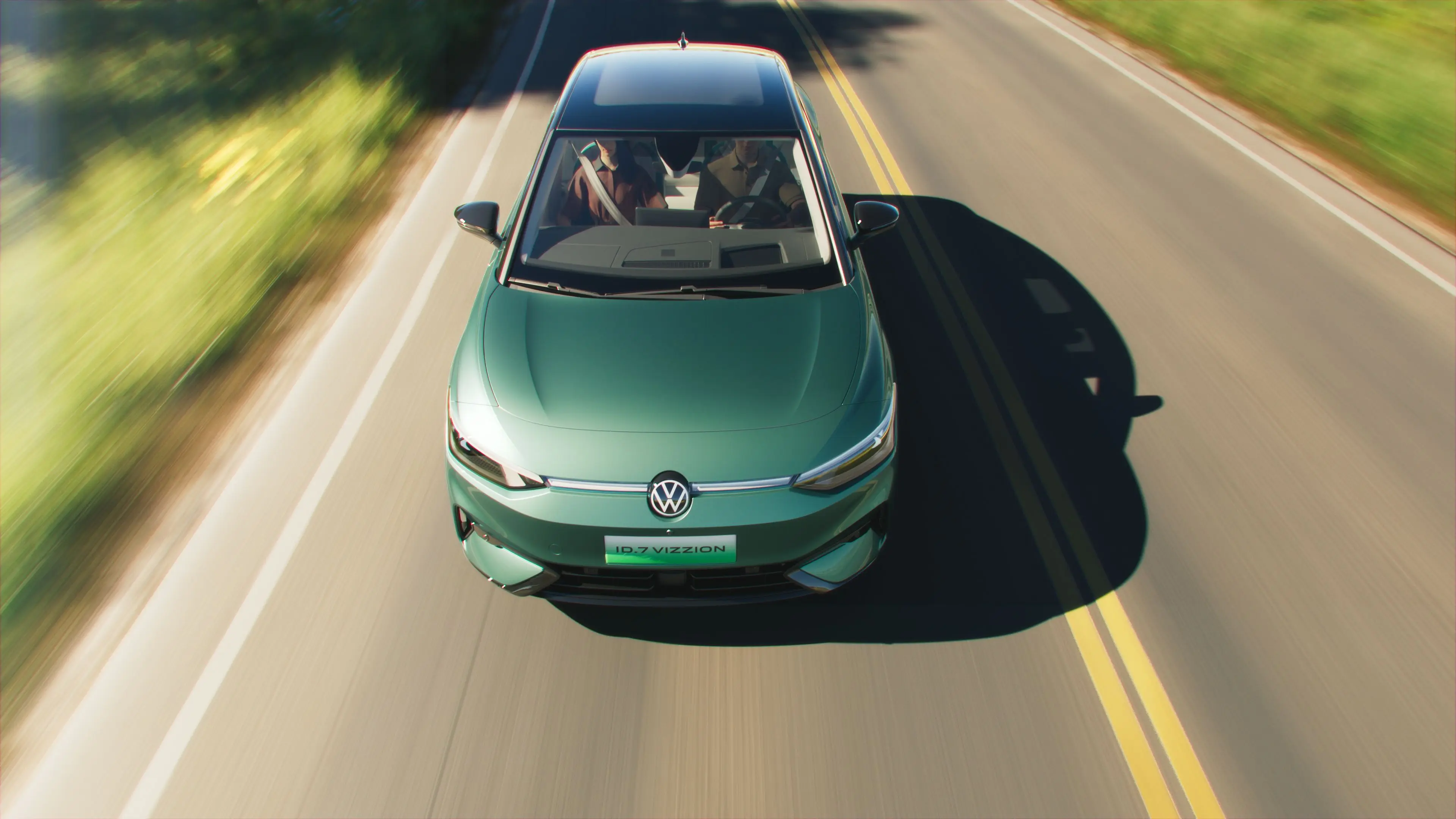 Volkswagens ID.7 Vizzion 2024 последнее издание Новый энергетический автомобиль самая продаваемая серия самые разыскиваемые покупайте автомобили сейчас