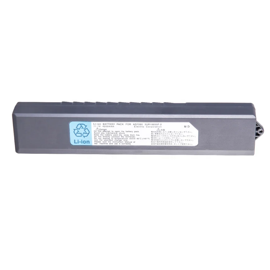 AQ7260 RHINO POWER HIGH QUALITY REPLACEMENT Battery For Yokogawa AQ7260 AQ7261 AQ7264 AQ7265 AQ7269 3UR18650F-2 OTDR Battery