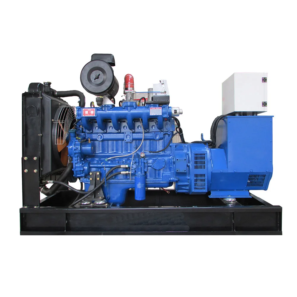 Water Cooled 60kw 75kva With Cummins Engine Low-power Biogas Generator Water-cooled Natural Gas Generator Set