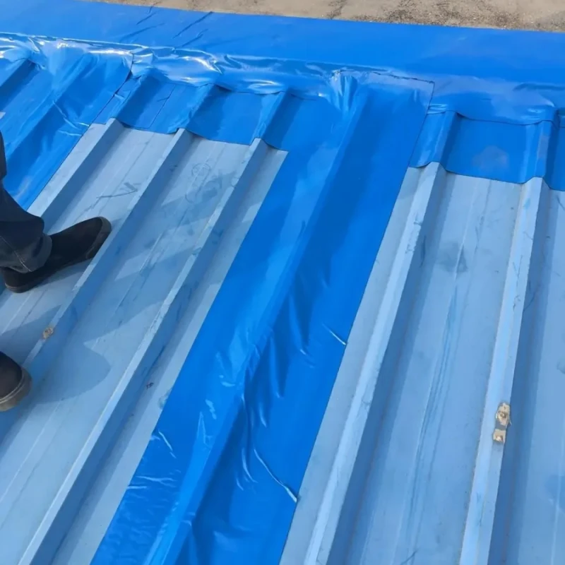 Color Steel Tile Waterproof Self-adhesive Membrane Roof Leak Repair Strong Butyl Heat Insulation Tape Sticker