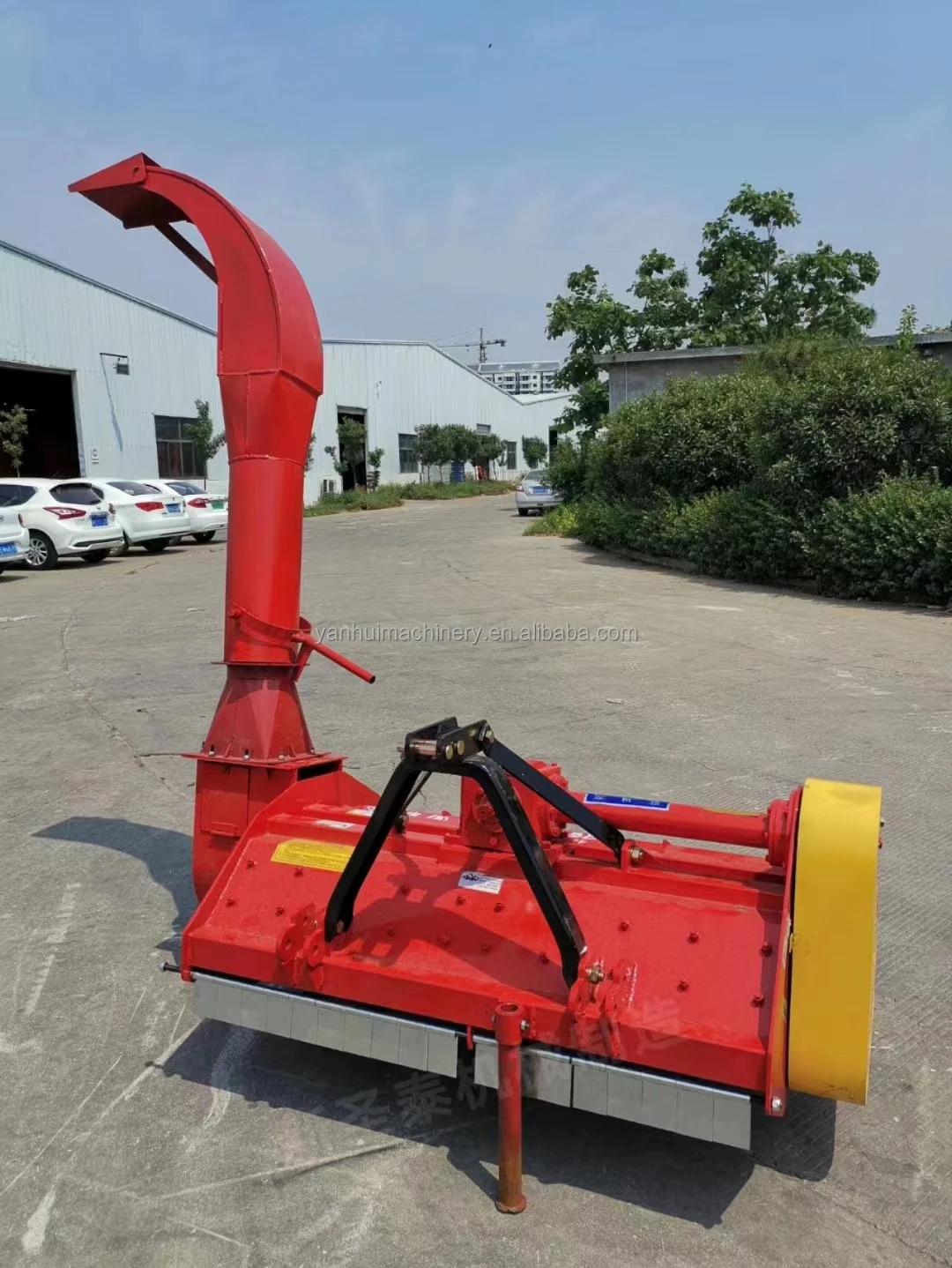 High Productivity Corn Silage Harvester Forage Mounted Harvesting Machine