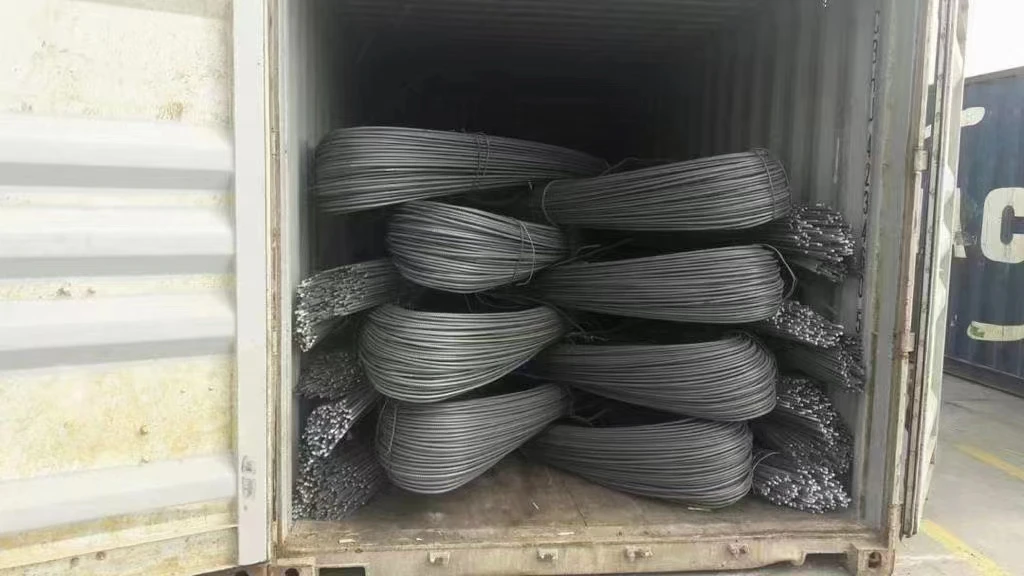 Bs4449 Standard B500b Deformed Round Steel Bars With 8mm Sizes 6 - 12m Length Rebar For Reinforcing Concrete Iron