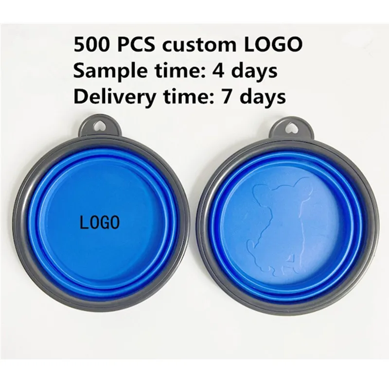 Silicone Covered Pet Food Bowl Travel Collapsible Portable Water Bowls Eco Friendly Cheap Super Feeder Dogs And Cats Bowl