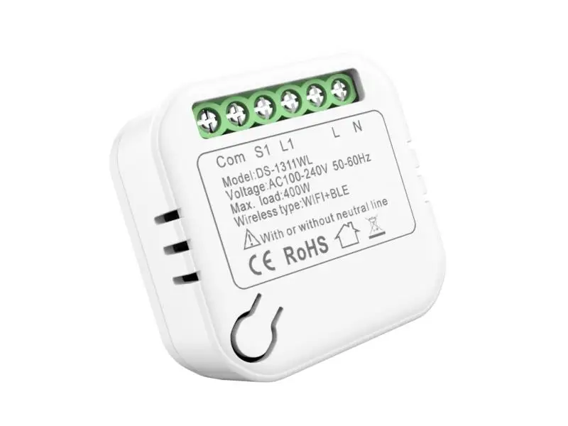 MVAVA Smart Mini Switch Module Life/Tuya WiFi Wireless Control Wall Switch Module Mini For Smart Home System