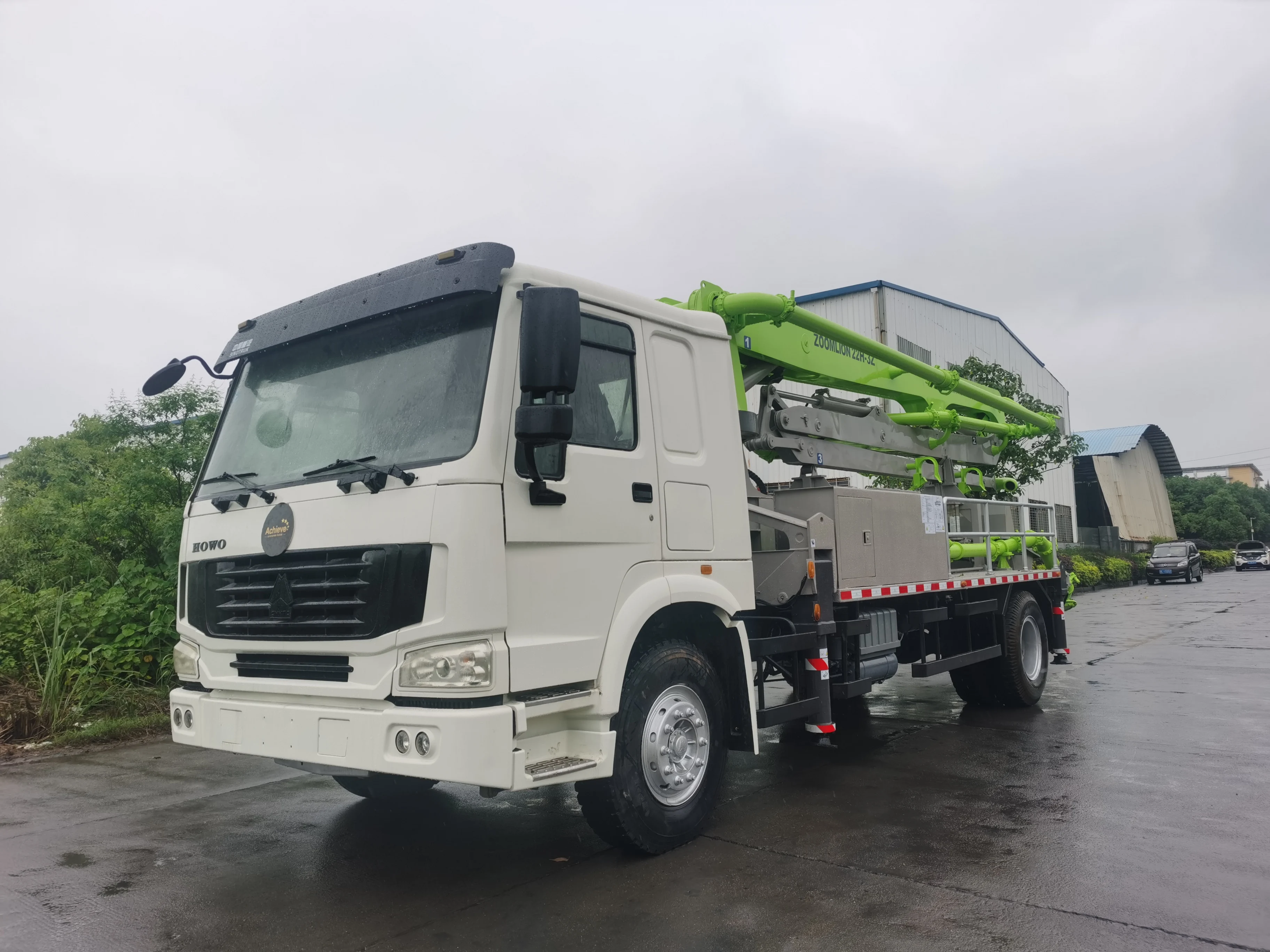 Новые тележка конкретного насоса ZOOMLION 22H-3Z бетон сточных
