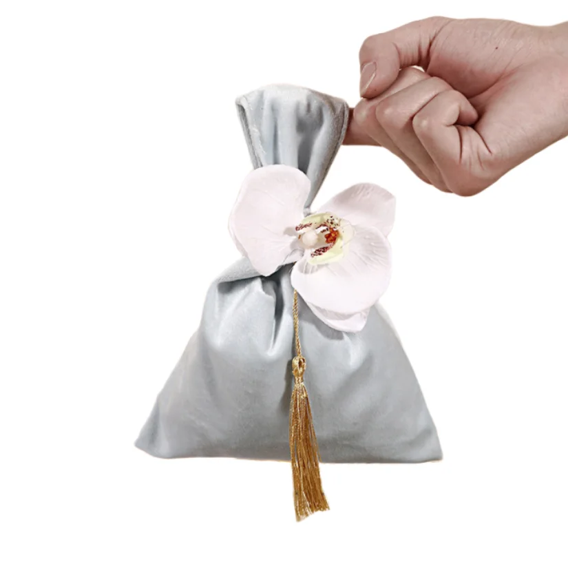 Candy Bags for Weddings Accompaniment Bags Wristlet Velvet Bags