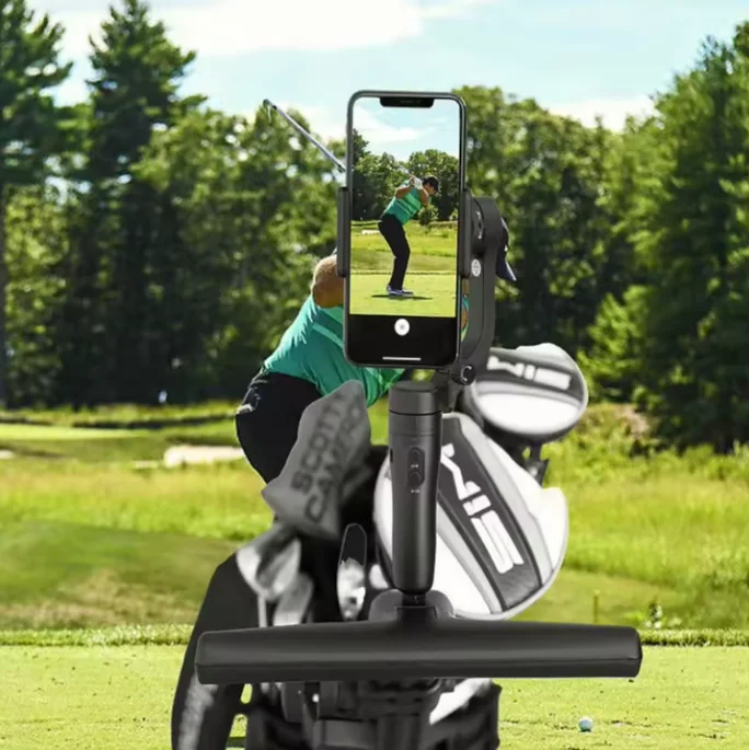 Golf Trolleys Remote Control Golf Caddy 36-45 Holes Battery Capacity Electric foldable Black Motor Golf Bag Cart