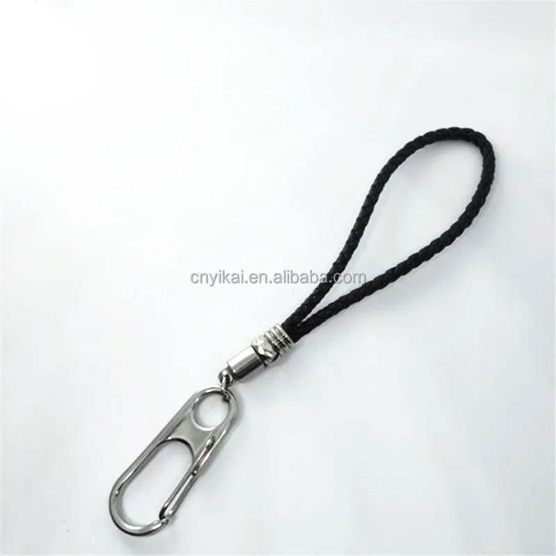 Hot selling stainless steel backpack custom PU material keychain suitable for all bags or doll pendants