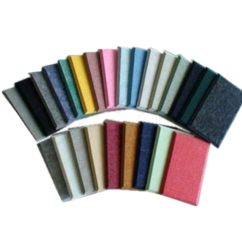 Sound absorbing mat sound insulation materials Soundproof Solution Panel Polyester Acoustic Panel