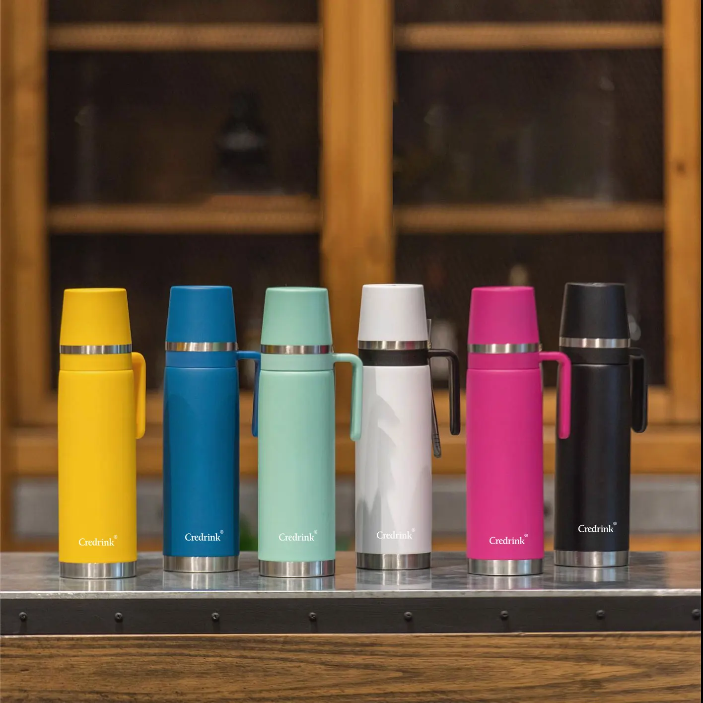 2025 New  stainless steel Insulated 1 Litro  flask Termo para todo en uno 18/8 custom color Yerba companion kite with Bombilla