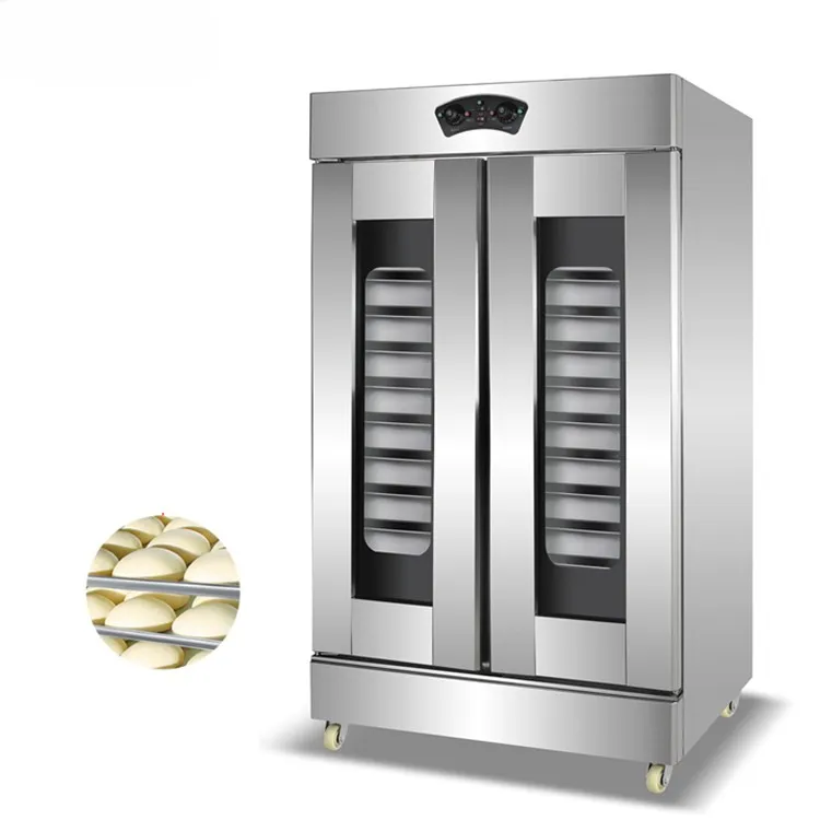 Bakery Equipment Pizza Bread Fermenting Machine 18 Trays Dough Retarder Proofer Cabinet Automatic Pastry Proofing Machine Price