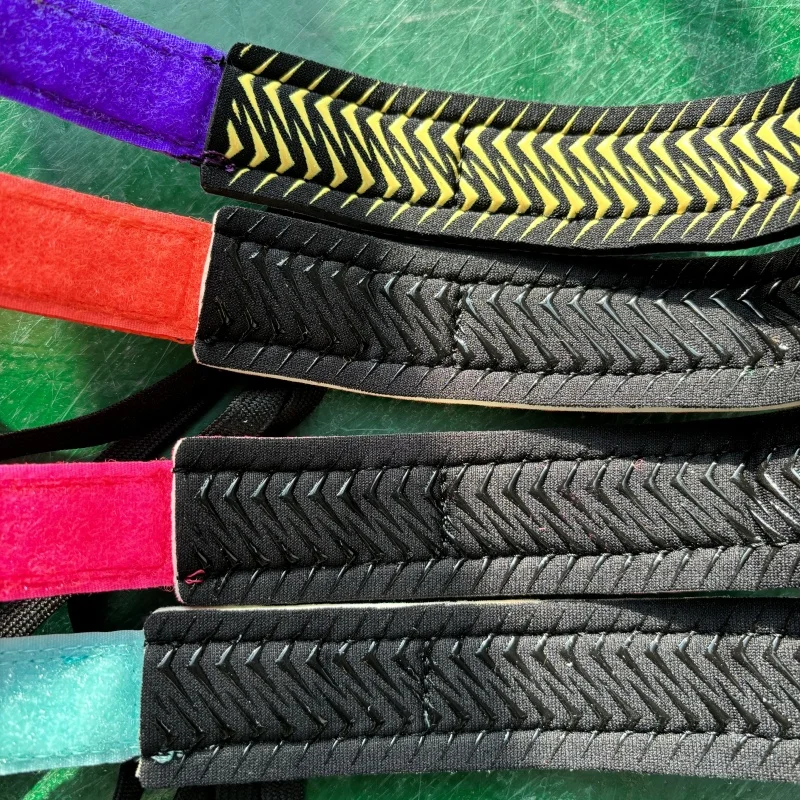 Customized Design Neoprene Ankle Cuff Padded BodyBoard Snorkeling Swimming Heel Protection System Surf Leash Fin Tethers Saver