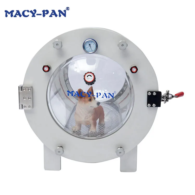 veterinary equipment hyperbaric oxygen cabin aluminum cabin 1.3ATA medium pressure animals therapy