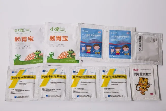  Weighing Forming Filling Sealing Machine Irregular shape powder filling pouch granule Quad Seal