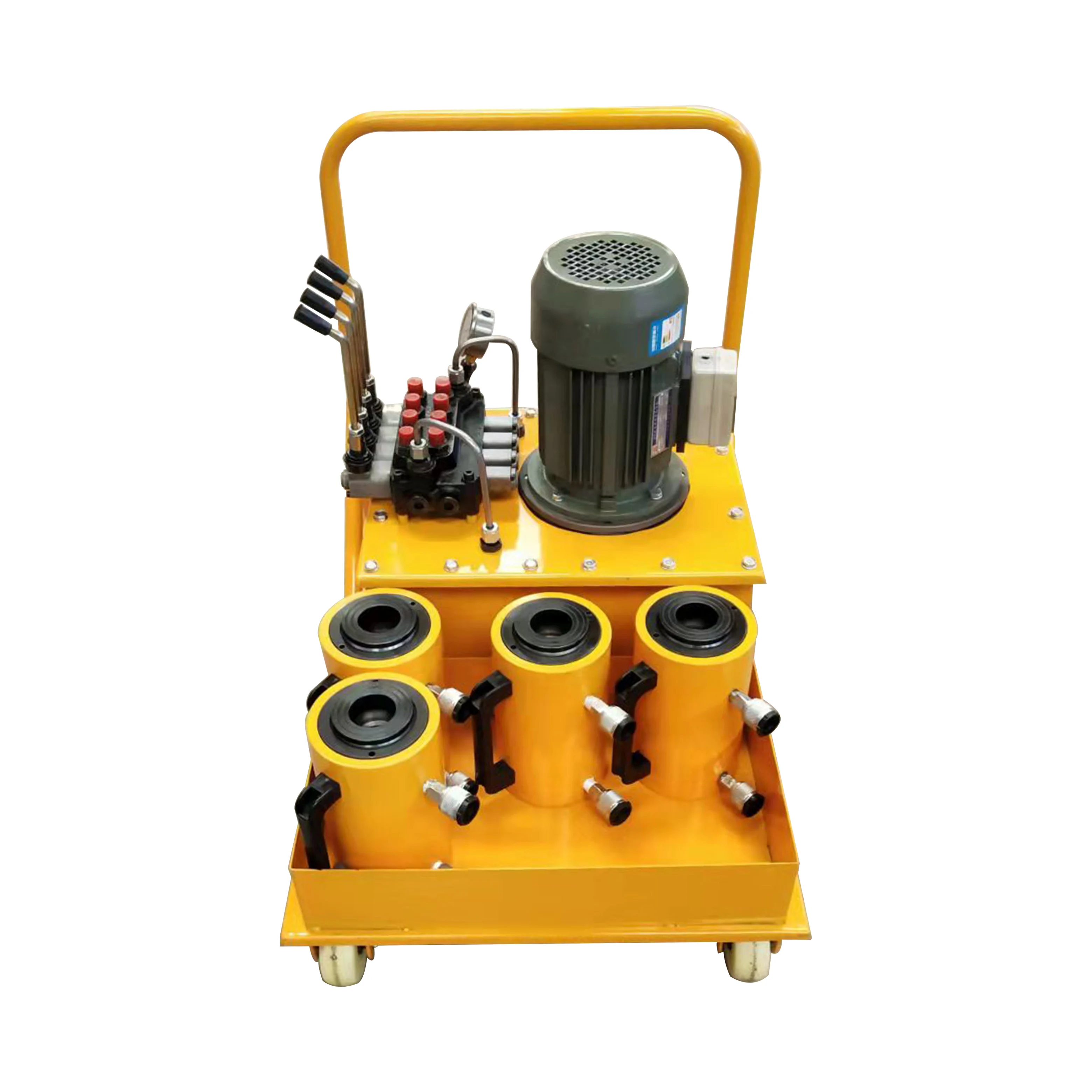 Electric Driven Hydraulic Pump 10000 PSI (Single Acting Manual Valve)