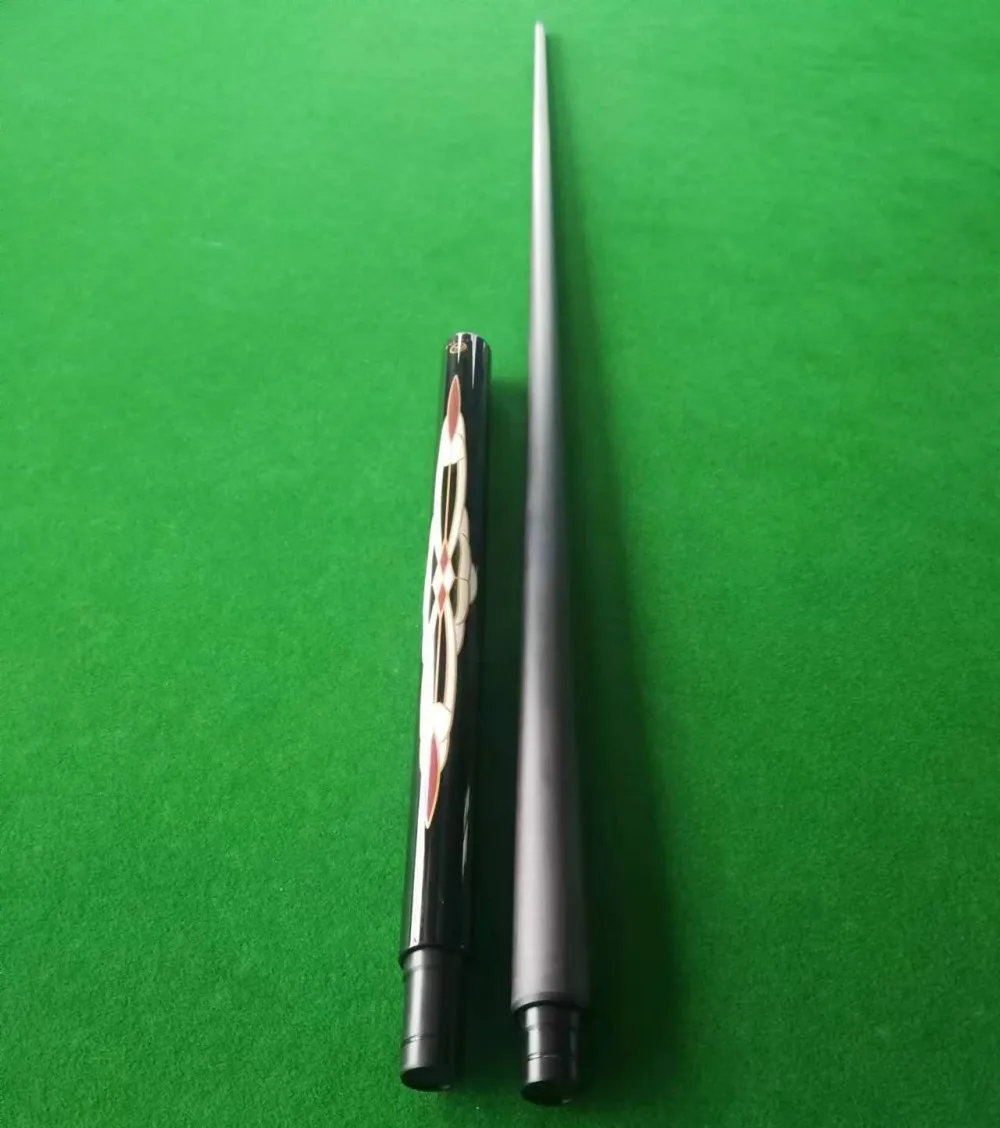 Professional Factory 3/4 Split Snooker Billiard Pool Cue Full Carbon Fiber Pro-taper Shaft Tip OD 10.5MM 57Inch