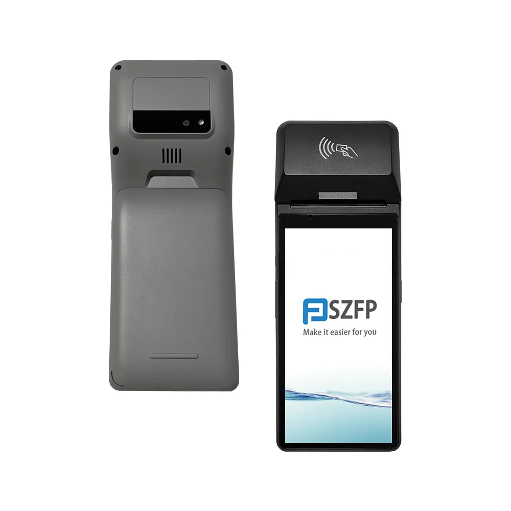 Android Pos терминал портативная система FP7900 машина сенсорный экран с термопринтером 58 мм