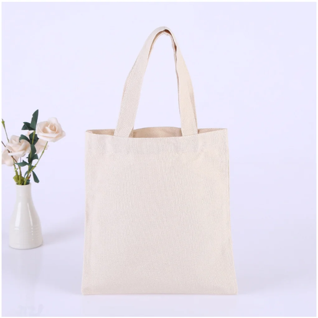 In stock accept custom logo printing factory direct sale small cotton bag with logo