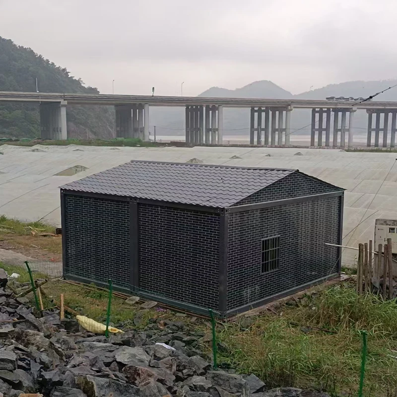 China manufacturer Glass Walls Assemble Double 2 Story Detachable Collapsible Van Container Houses for Office