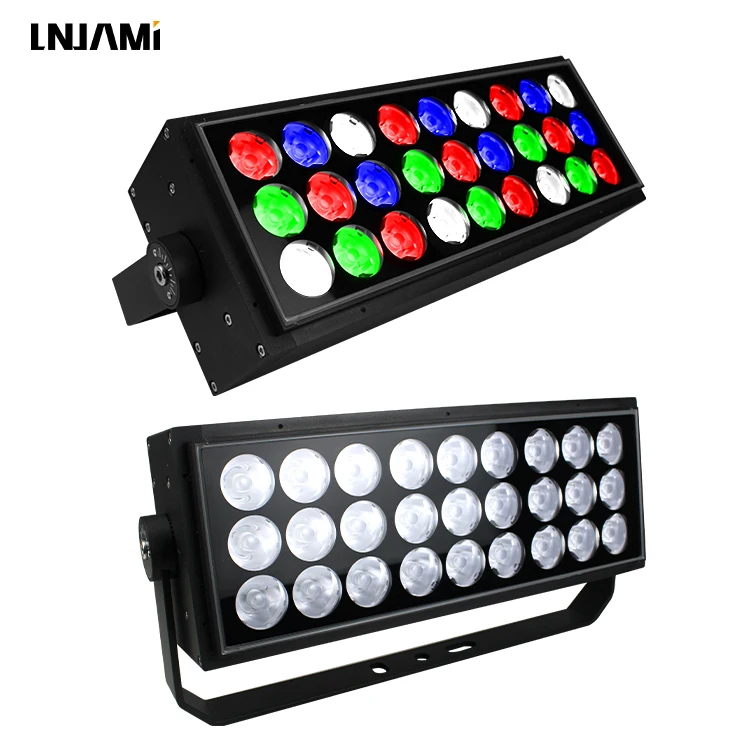LNJAMI IP65 Outdoor DMX RGB LED Flood Light With High Lumen Energy Saving Long Distance Floodlight