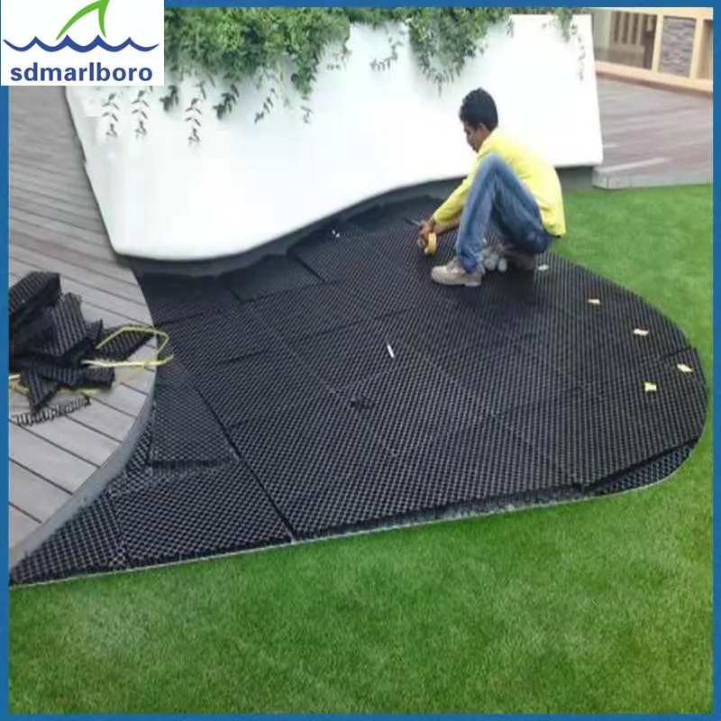 Drain Cell for Synthetic Turf Sports Fields Green Garden Parking Space Artificial Turf Infiltration Drainage Cell