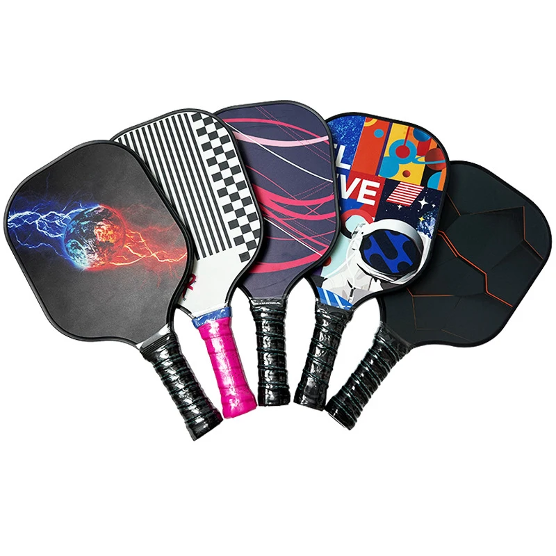 Carbon Surface with High Grit & Spin USAPA Approved carbon fiber pickleball paddles