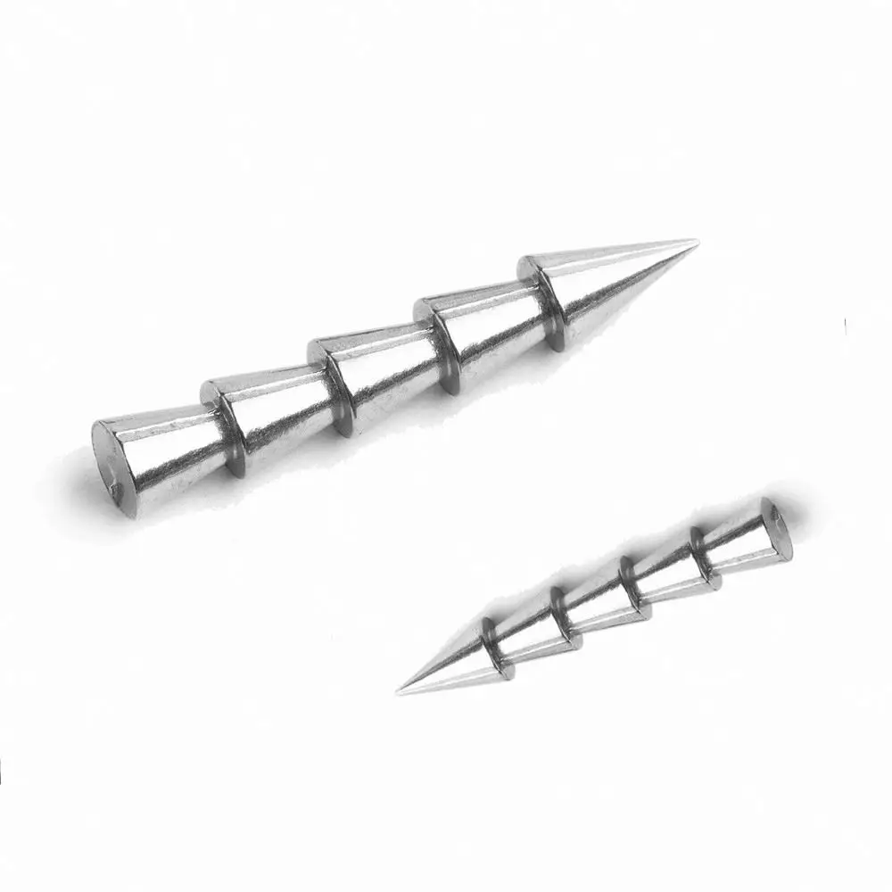 Factory Wholesale Price Tungsten Pagoda Nail Sinker Fishing Weight Tungsten Nail Sinker