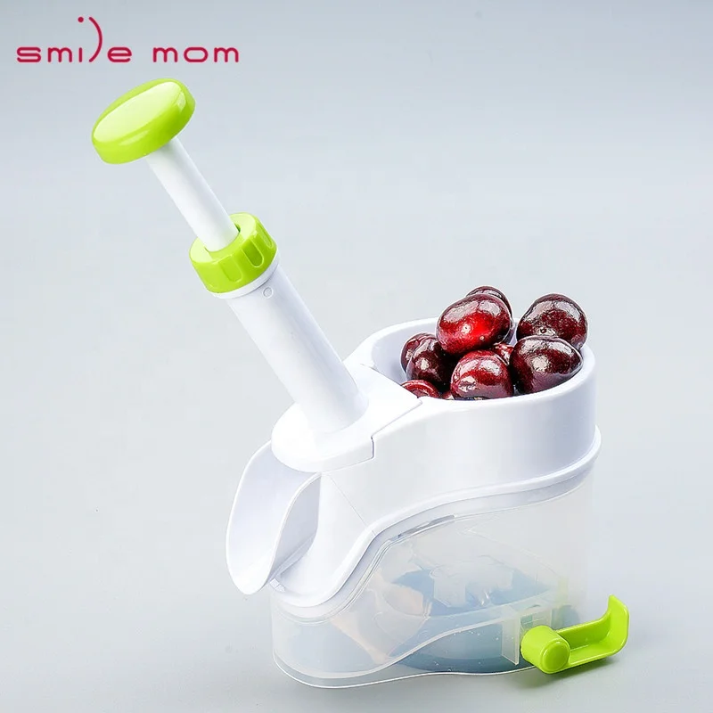 Smile mom 2021 Fruit Tool Hand Cherry Grape Corer Remover Cherry Pitter Kitchen Accessories