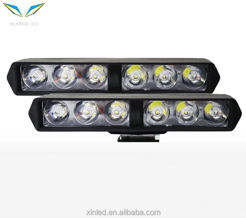 Авто двигатель планка осветителя изготовления 6Led 18Led 10W 25W Противотуманные Спот для ближнего света, рабочие фары DC 12V 24V внешнего освещения головная лампа