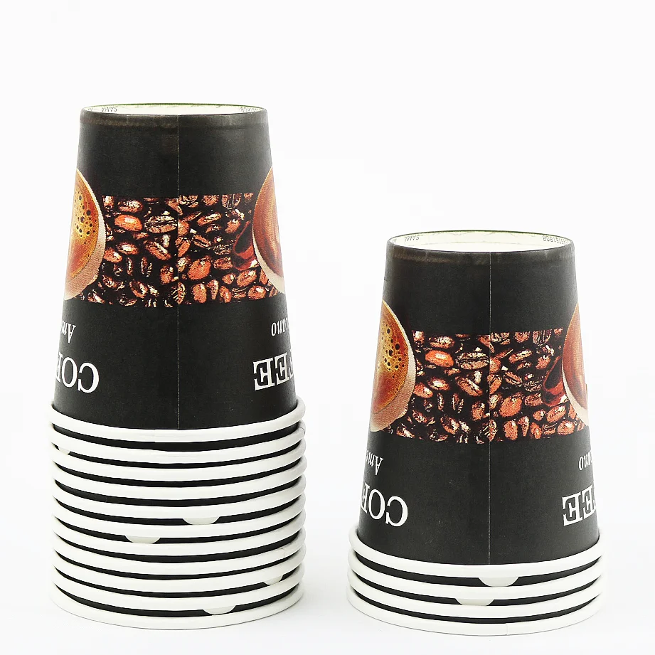 Company Factory Cup Paper Raw Material Manufacturer And Supplier Single Wall Paper Coffee Cups