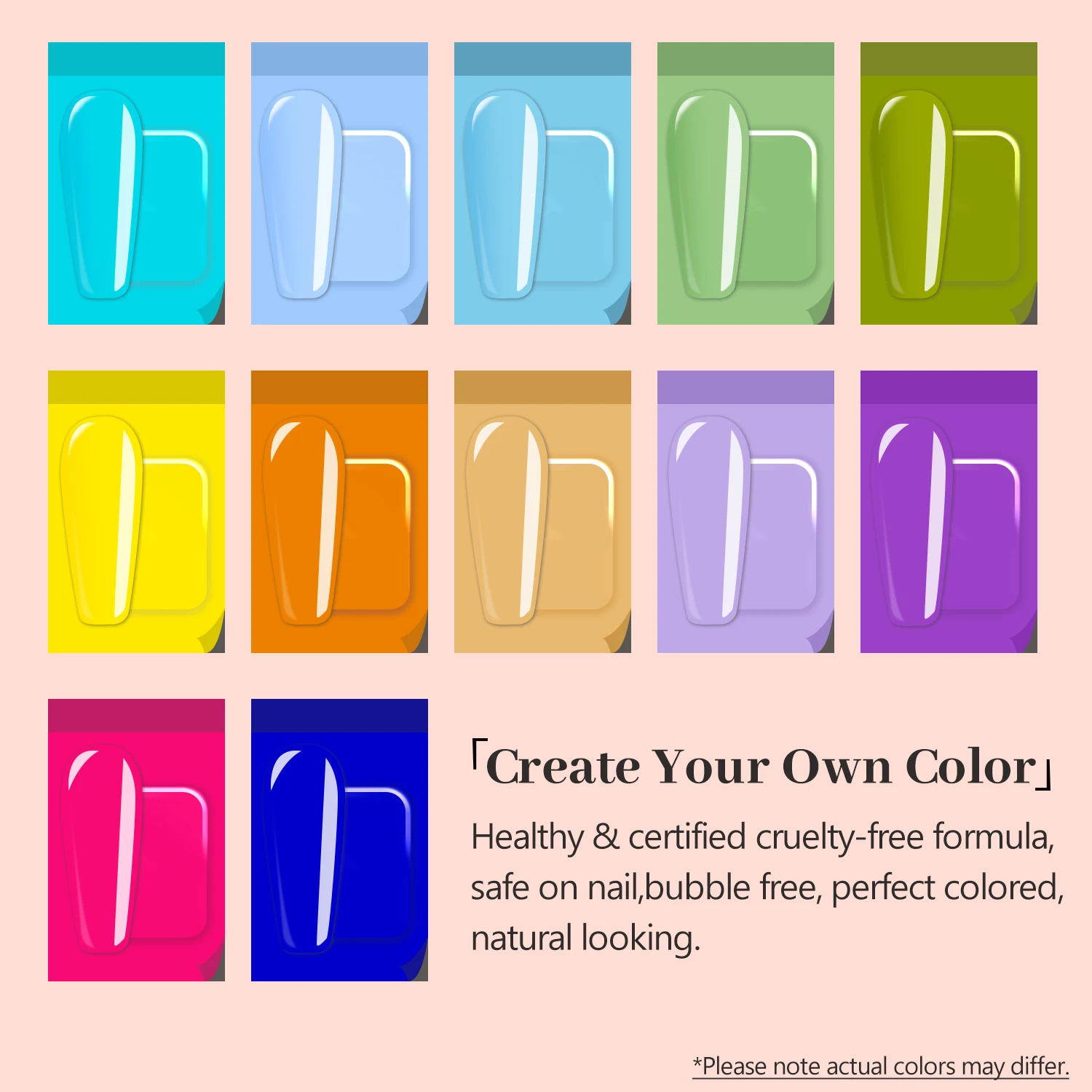 12 Color Palette Solid Cream Gel Nail Polish Set Uv Soak Off Gel Nail Pudding Gel Uv Solid