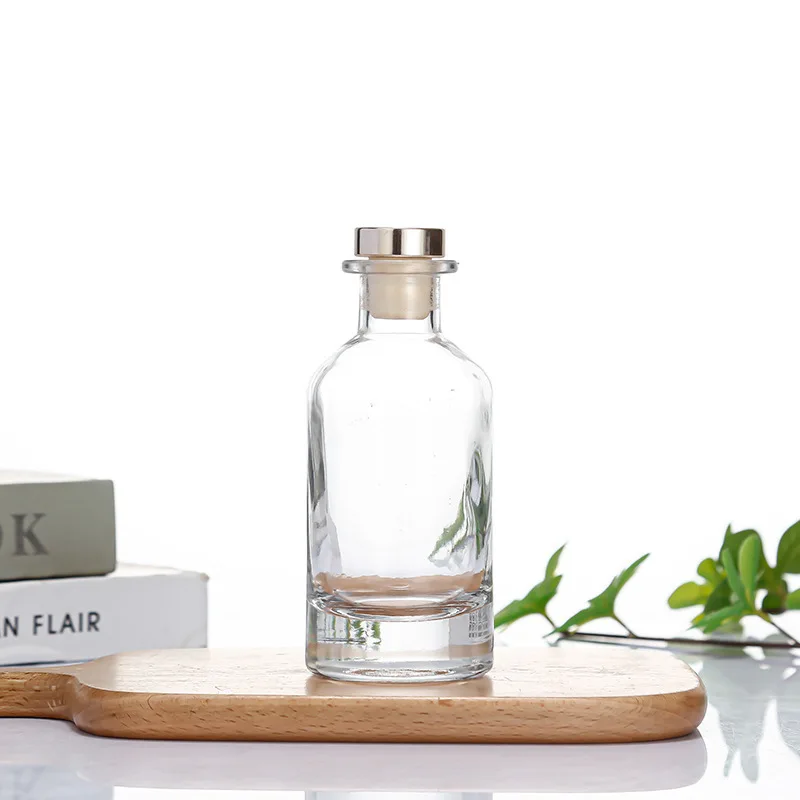 180ml Empty New Round Shape Glass Perfume Aroma Oil Perfume Bottles With Sticks