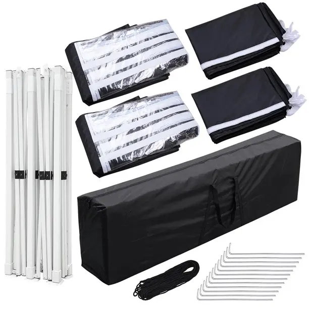 Steel Frame Folding Canopy Pop Up Tent Waterproof Event Shelter