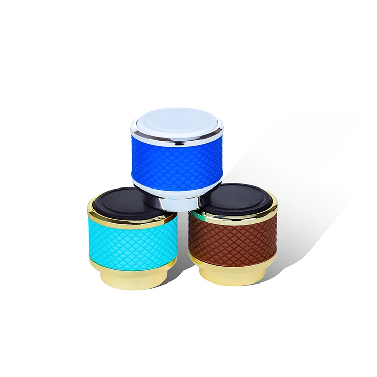 eu-beauty Perfume Cap Manufacturer Custom Logo Luxury 15mm Abs Aluminum Metal Gold Crimp Bottle Lid Magnetic Zamac Perfume Cap