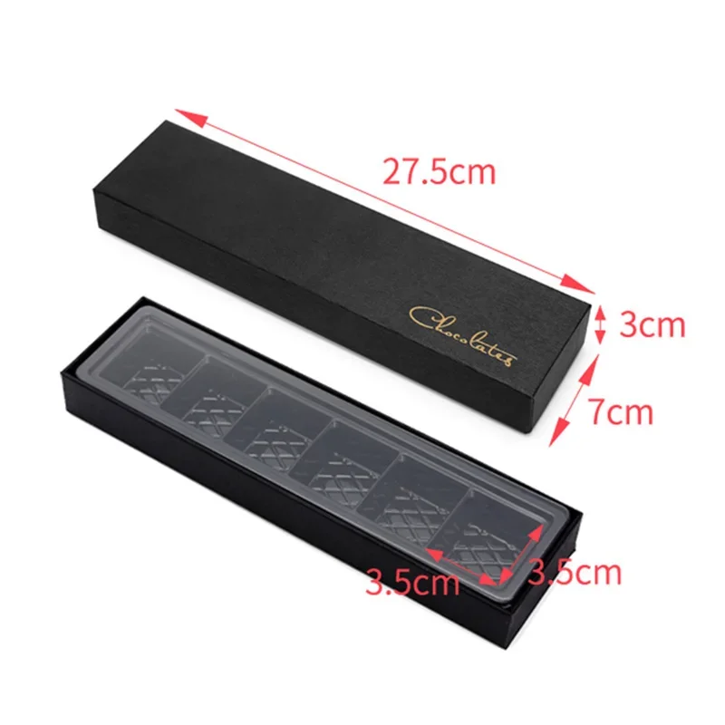 Cardboard homemade chocolate gift boxes with strawberries special paper box