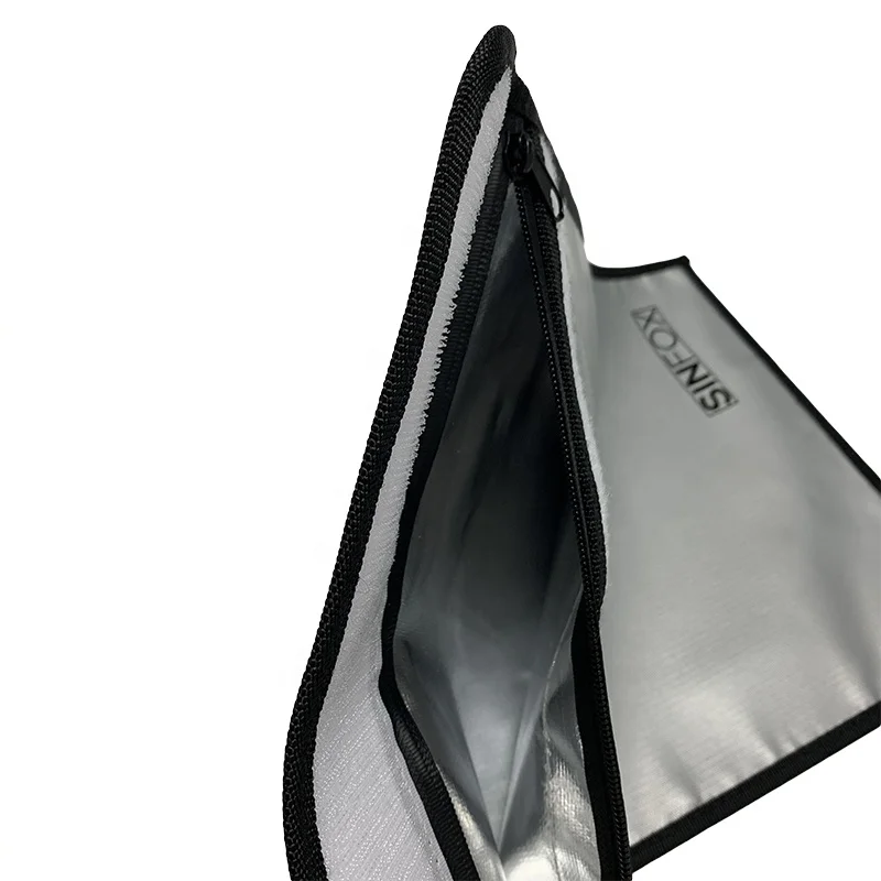 Fireproof Waterproof Custom Document Money Bag