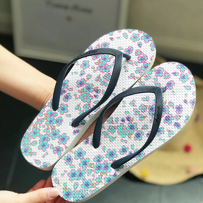 Cheap Wholesale Flip Flops Beach Flip Flops Fashion Women Summer Sandals Non-slip Soft Sole Outdoor Women Flip Flops