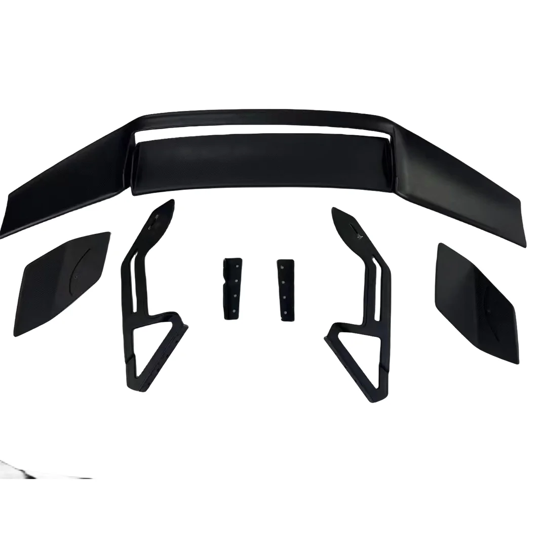 Dry Carbon Rear Spoiler For Lambo Huracan EVO Upgrade to STO Style Body Kit Rear Wing