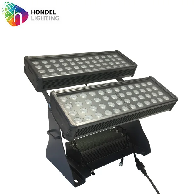 Мощный 216*2 Вт Светодиодный прожектор RGB IP65, строительный светильник