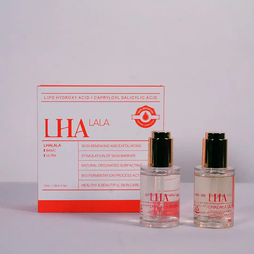 korea original lhala peel skin set