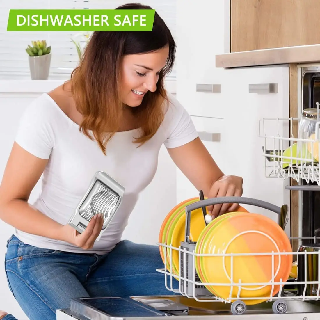 Household Stainless Steel Wire Boiled Egg Slicer Rectangular Eggs Slicing Aluminium Alloy Egg Cutter