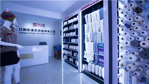 28s 50% viscose 20% polyamide 30% polyester silver sequin yarn fancy yarn for knitting