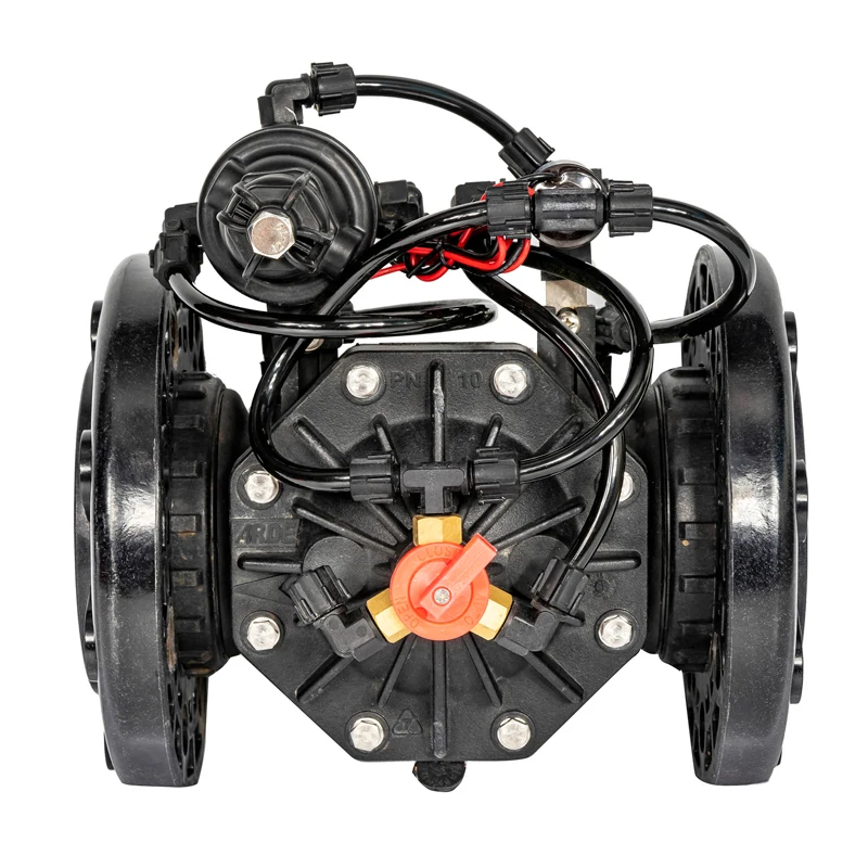 2024 Best selling items agricultural plastic 2 inch water solenoid valve for irrigation