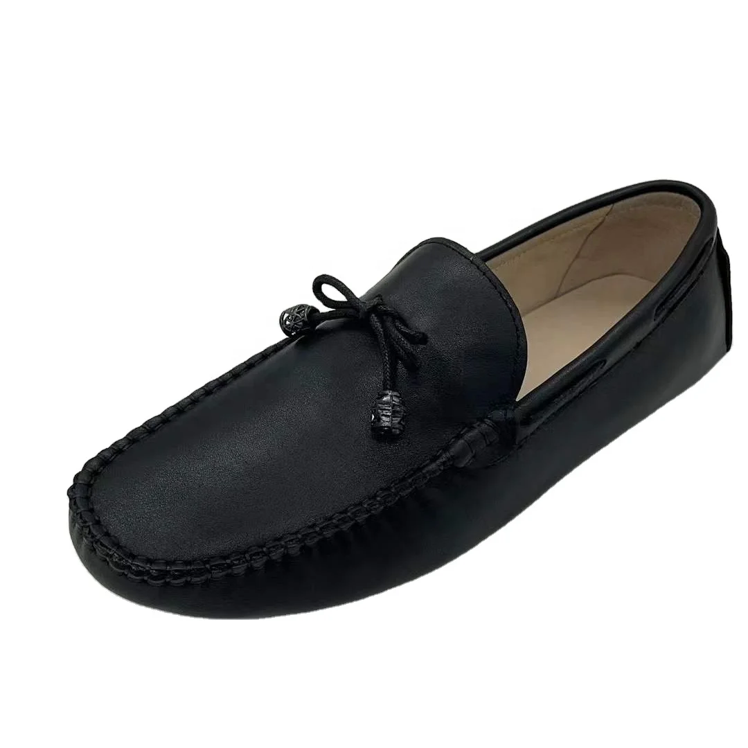 Wholesale Classic Soft Genuine Leather Loafers for Men