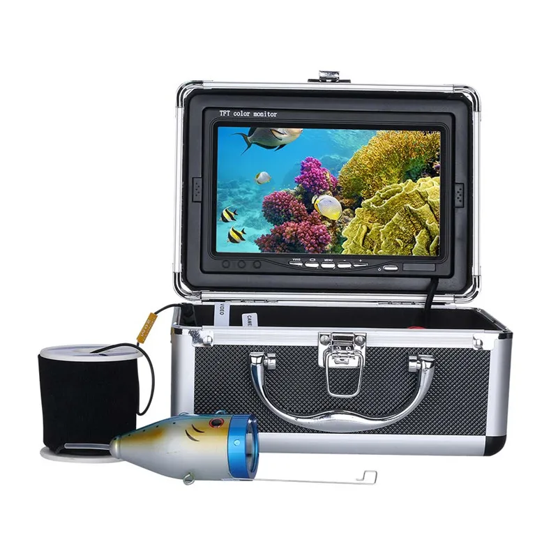 
360 degree rotating video underwater fishing camera Fish Finder Underwater frozen fish 