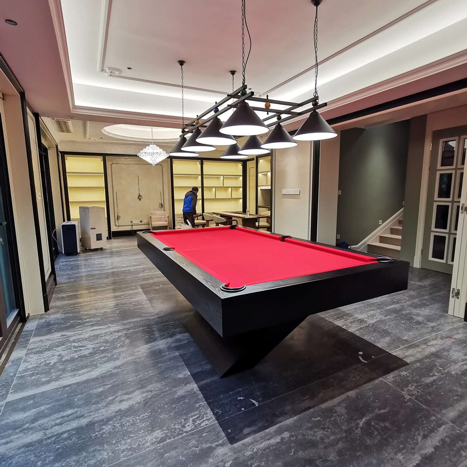 Cheap Modern X-Leg Design Customizable 7ft/8ft/9ft Top Quality Luxury Pool Table Billiard Table For Sale