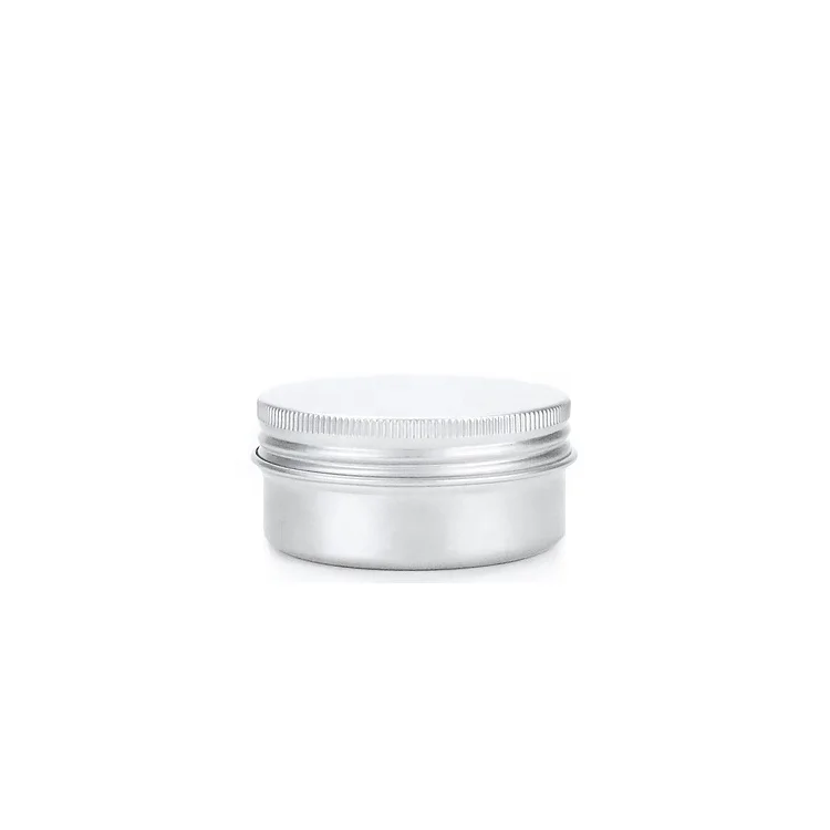 50g Small aluminum tin jar Aluminum lid Container cosmetic Aluminium Jar