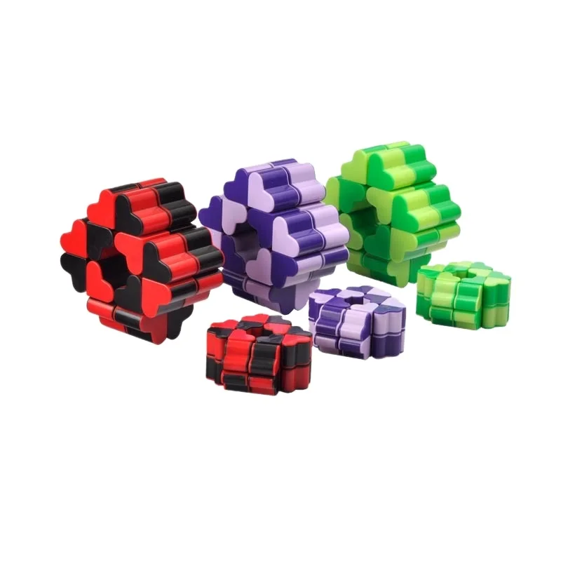 2021 promotional folding magic snake educational magic puzzle ruler for kid