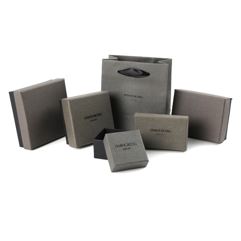 Custom Logo Necklace Jewelry Packaging Box With Foam Inside Jewelry Box Generic