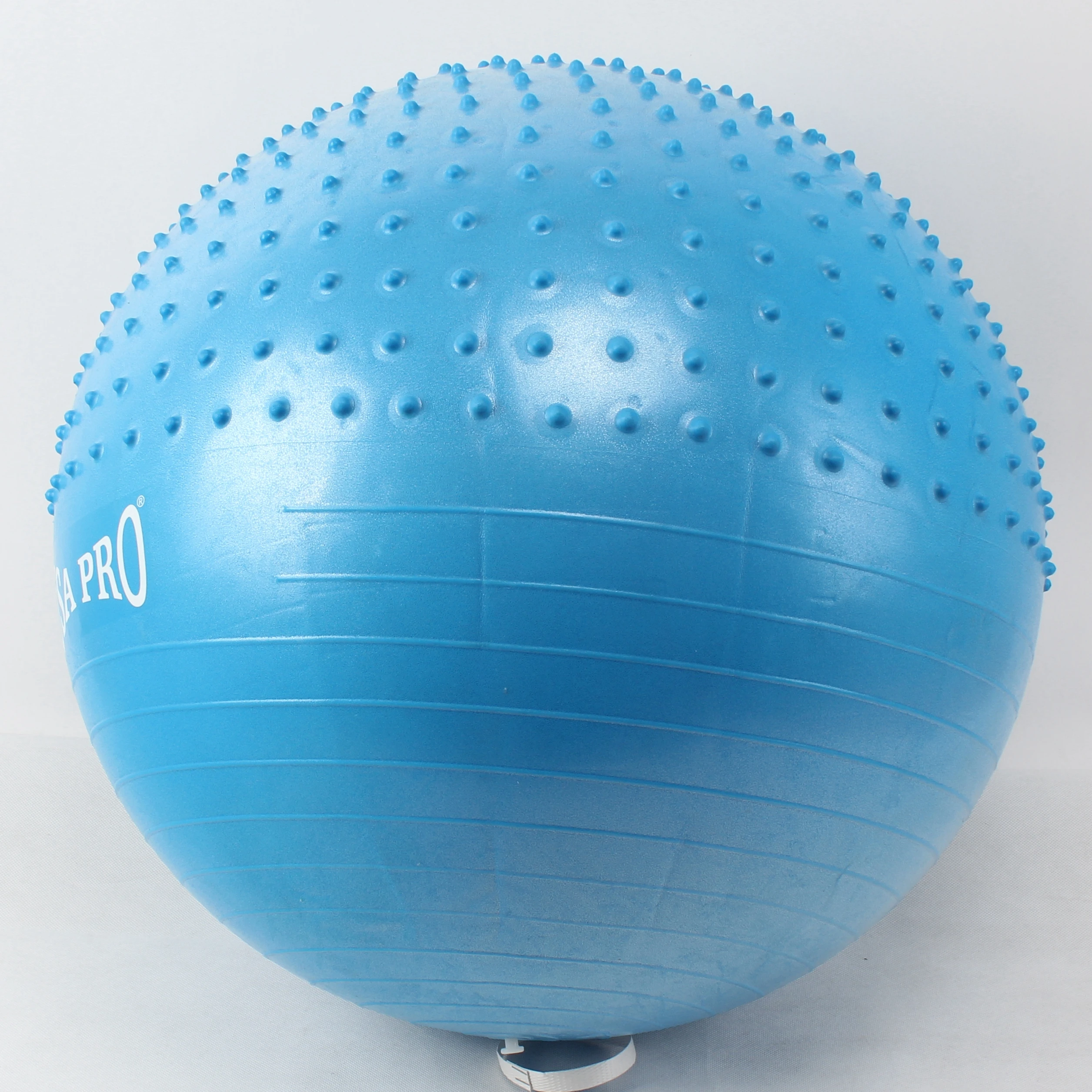 65cm hot sale custom inflatable half spiky massage ball half smooth ball